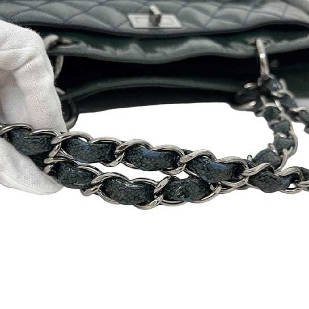 CHANEL Green Leather Tote Bag - Picture 11 of 11